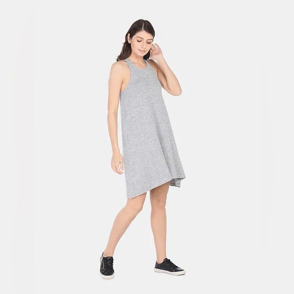 GAP Gray Softspun Knit Racerback Dress - Picture 2 of 10